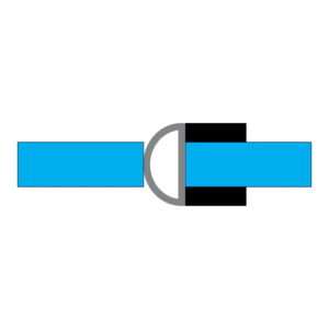 PVC Door Sweep w/ Bulb and Flat Top